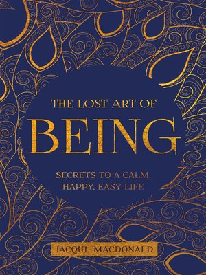 cover image of The Lost Art of Being